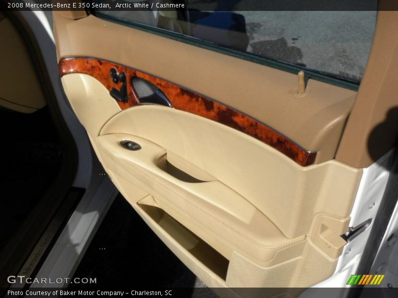 Arctic White / Cashmere 2008 Mercedes-Benz E 350 Sedan