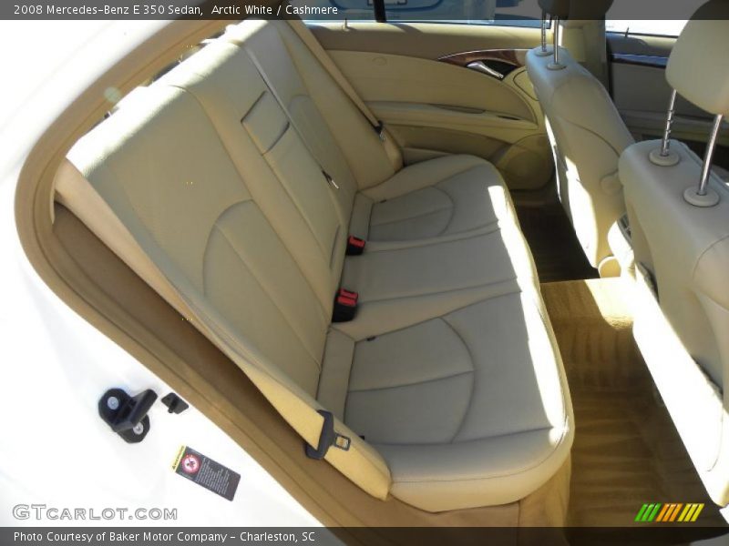 Arctic White / Cashmere 2008 Mercedes-Benz E 350 Sedan