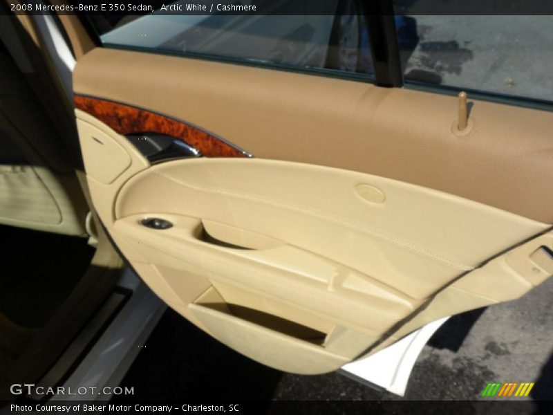 Arctic White / Cashmere 2008 Mercedes-Benz E 350 Sedan