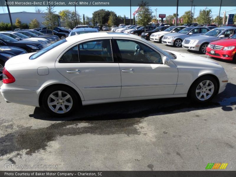 Arctic White / Cashmere 2008 Mercedes-Benz E 350 Sedan
