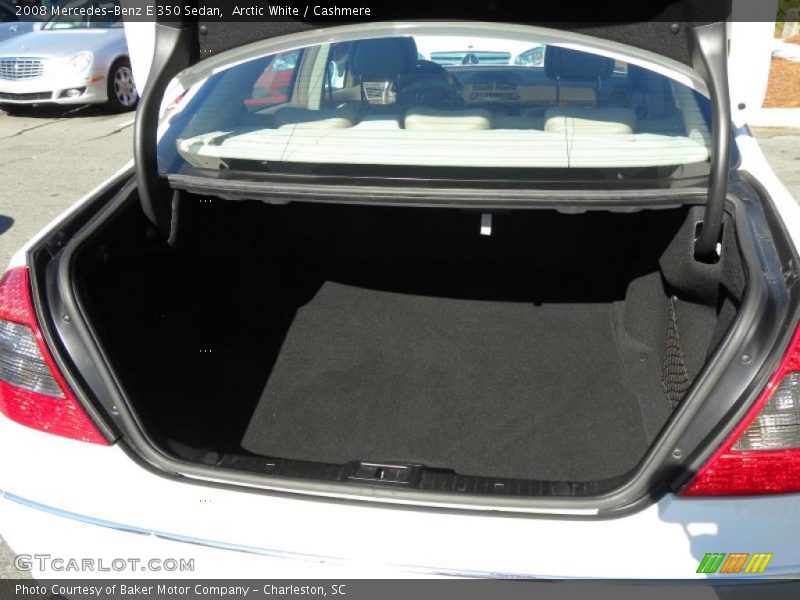 Arctic White / Cashmere 2008 Mercedes-Benz E 350 Sedan