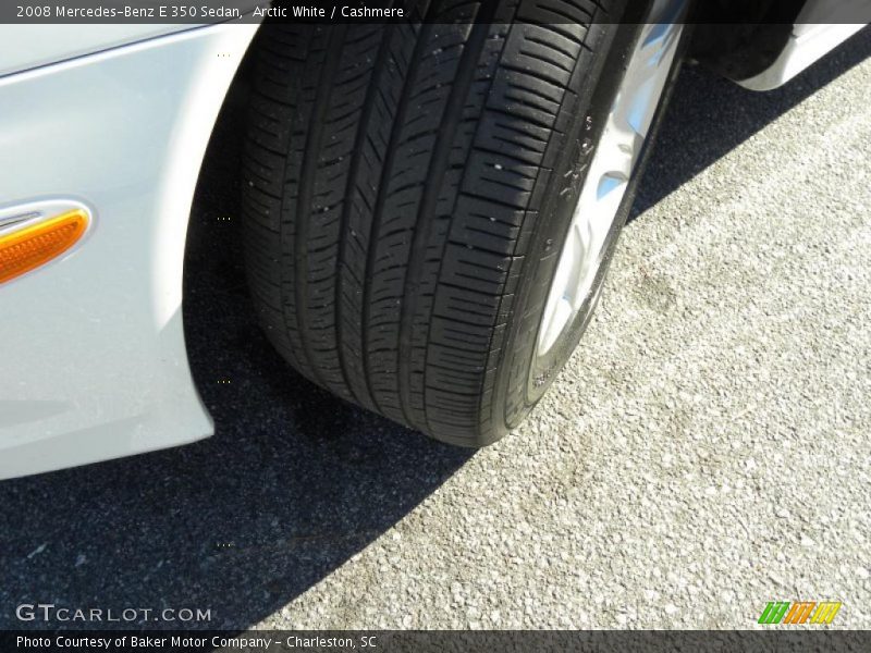 Arctic White / Cashmere 2008 Mercedes-Benz E 350 Sedan