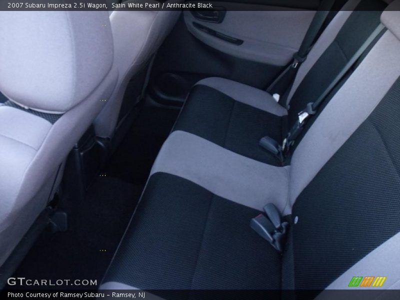 Satin White Pearl / Anthracite Black 2007 Subaru Impreza 2.5i Wagon