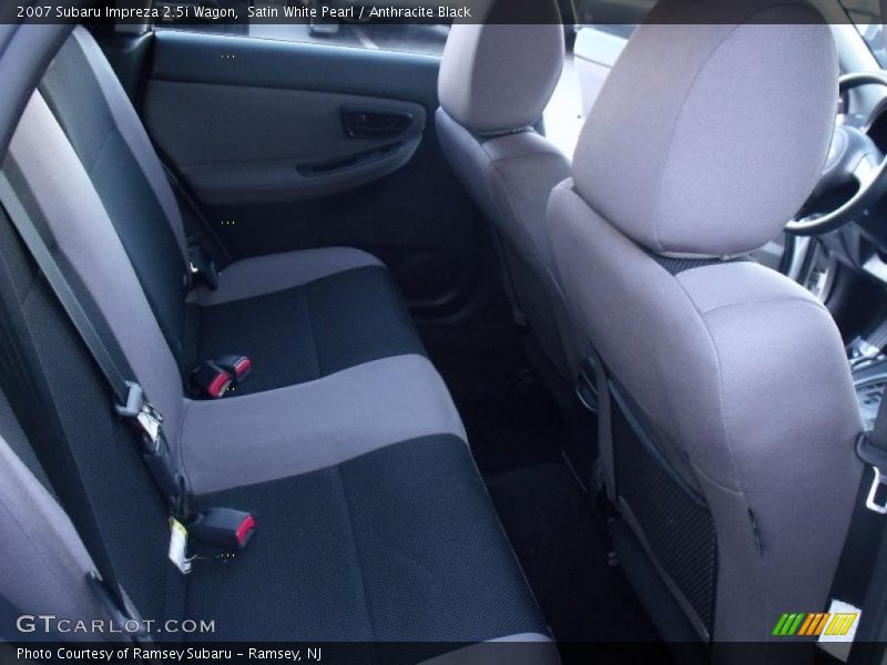 Satin White Pearl / Anthracite Black 2007 Subaru Impreza 2.5i Wagon
