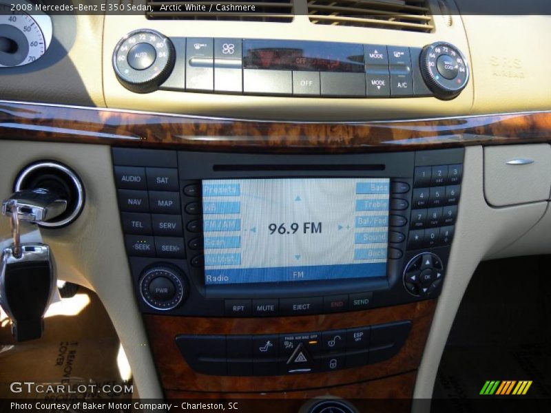 Arctic White / Cashmere 2008 Mercedes-Benz E 350 Sedan