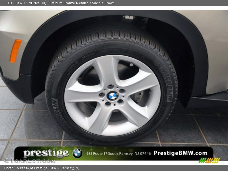 Platinum Bronze Metallic / Saddle Brown 2010 BMW X5 xDrive30i