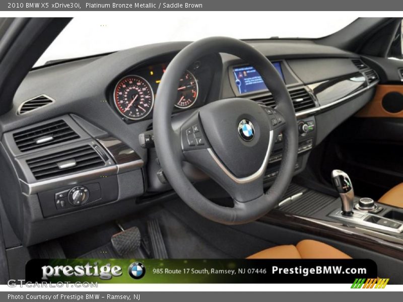 Platinum Bronze Metallic / Saddle Brown 2010 BMW X5 xDrive30i