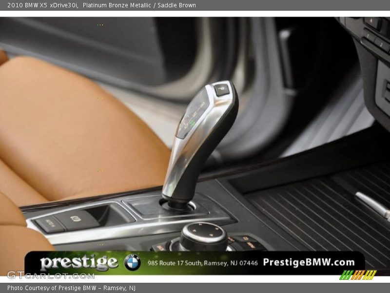 Platinum Bronze Metallic / Saddle Brown 2010 BMW X5 xDrive30i