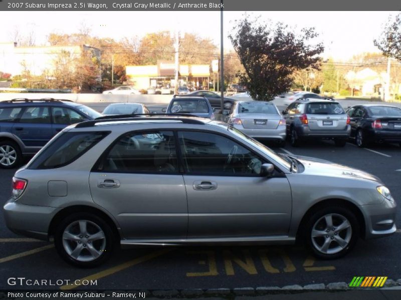 Crystal Gray Metallic / Anthracite Black 2007 Subaru Impreza 2.5i Wagon