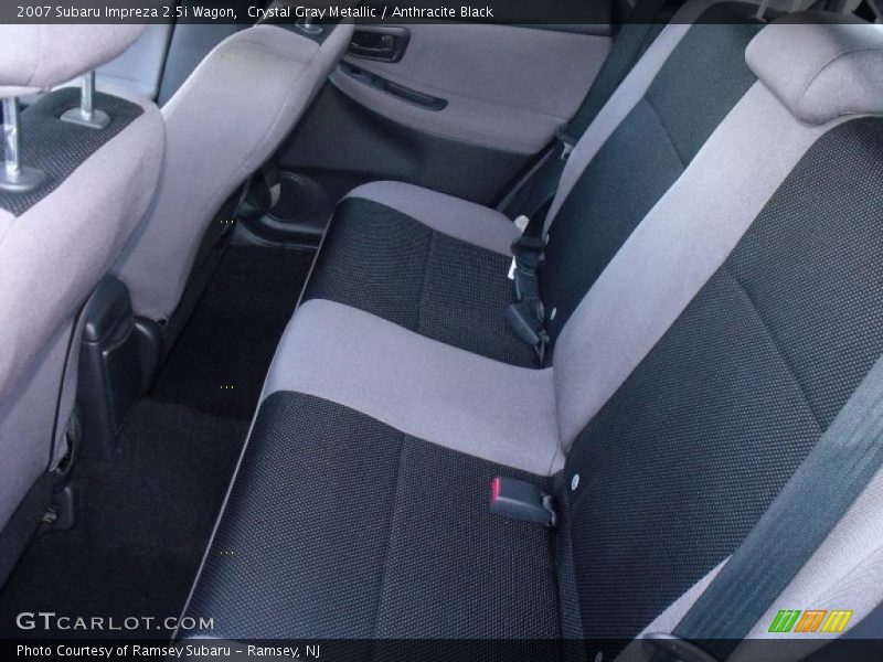Crystal Gray Metallic / Anthracite Black 2007 Subaru Impreza 2.5i Wagon