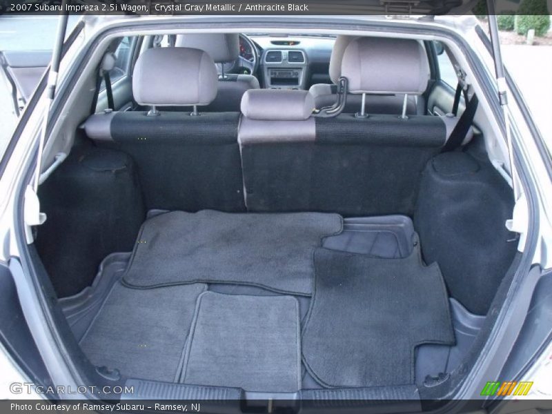 Crystal Gray Metallic / Anthracite Black 2007 Subaru Impreza 2.5i Wagon