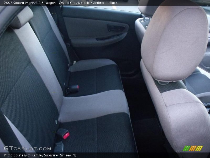 Crystal Gray Metallic / Anthracite Black 2007 Subaru Impreza 2.5i Wagon