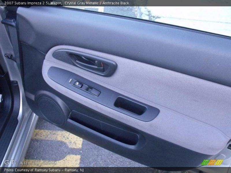 Crystal Gray Metallic / Anthracite Black 2007 Subaru Impreza 2.5i Wagon