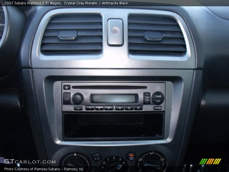 Crystal Gray Metallic / Anthracite Black 2007 Subaru Impreza 2.5i Wagon