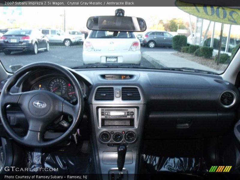 Crystal Gray Metallic / Anthracite Black 2007 Subaru Impreza 2.5i Wagon
