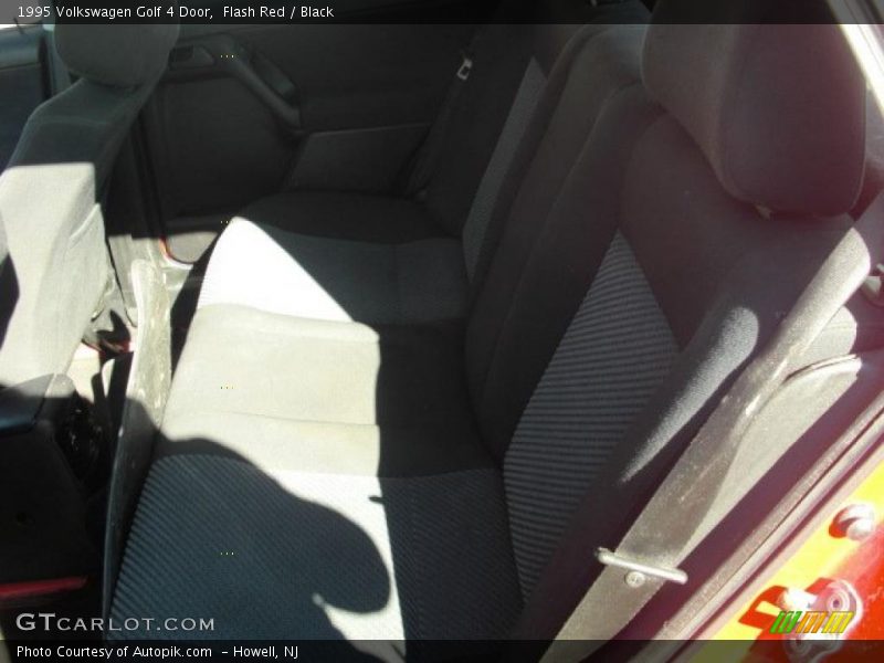 Flash Red / Black 1995 Volkswagen Golf 4 Door