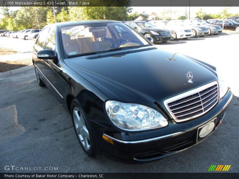 Black / Java 2005 Mercedes-Benz S 430 Sedan