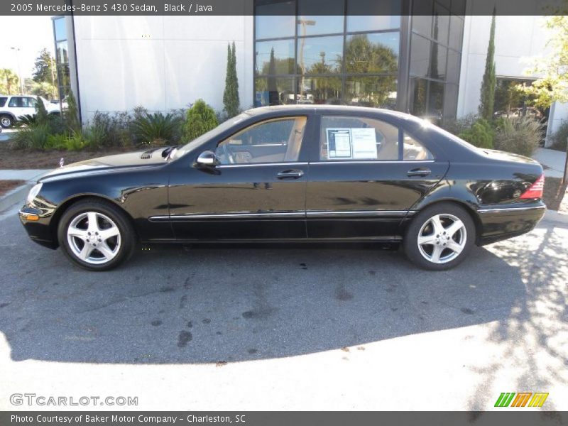 Black / Java 2005 Mercedes-Benz S 430 Sedan