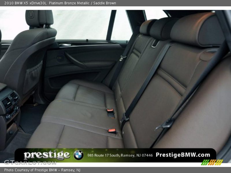 Platinum Bronze Metallic / Saddle Brown 2010 BMW X5 xDrive30i