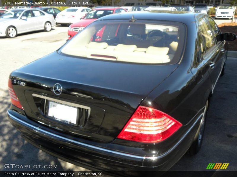 Black / Java 2005 Mercedes-Benz S 430 Sedan