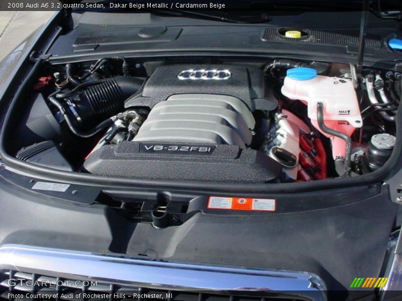 Dakar Beige Metallic / Cardamom Beige 2008 Audi A6 3.2 quattro Sedan