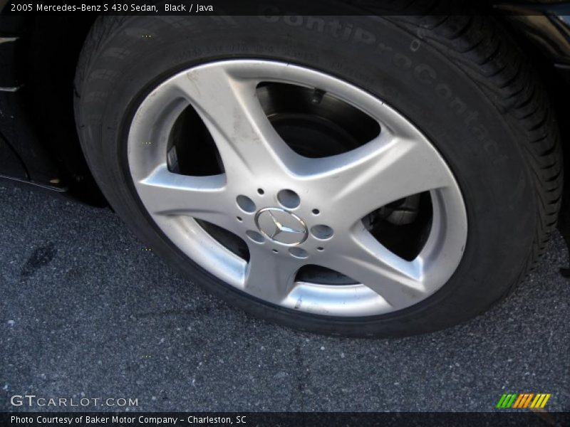 Black / Java 2005 Mercedes-Benz S 430 Sedan