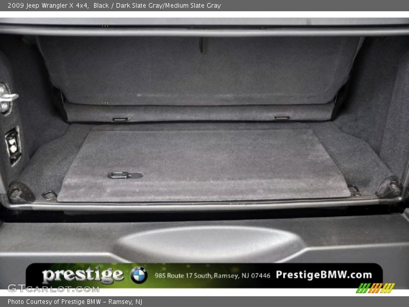 Black / Dark Slate Gray/Medium Slate Gray 2009 Jeep Wrangler X 4x4