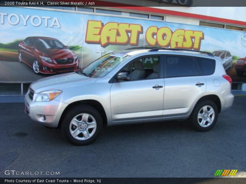Classic Silver Metallic / Ash 2008 Toyota RAV4 I4