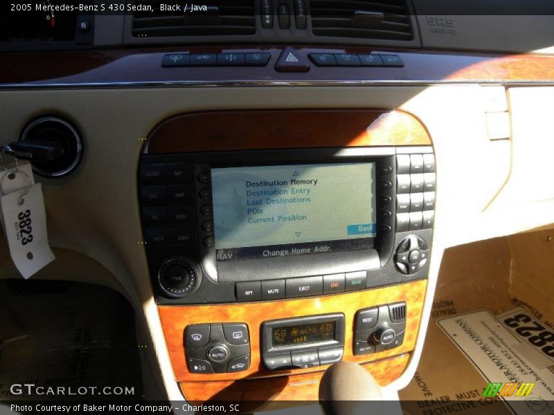 Black / Java 2005 Mercedes-Benz S 430 Sedan