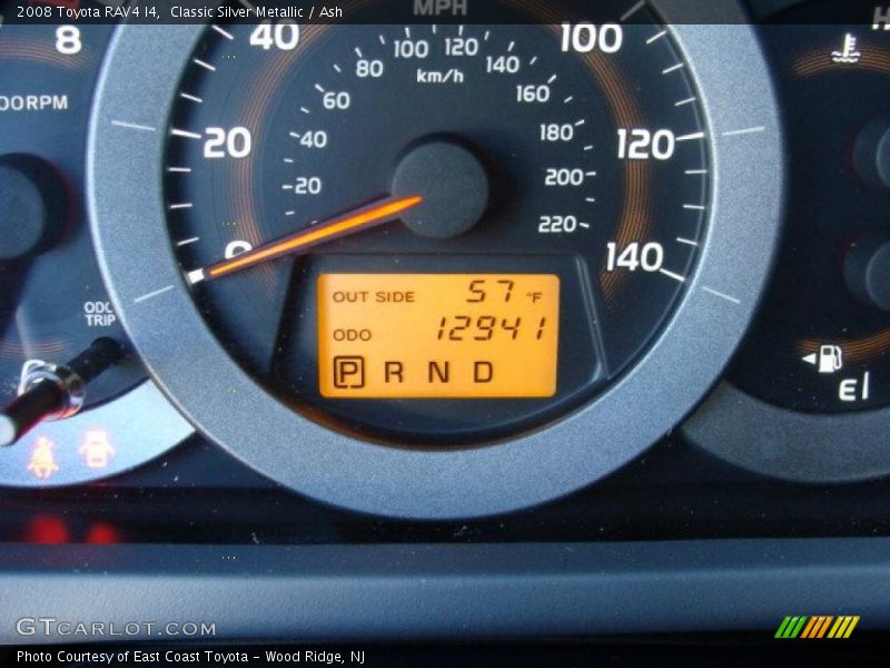 Classic Silver Metallic / Ash 2008 Toyota RAV4 I4