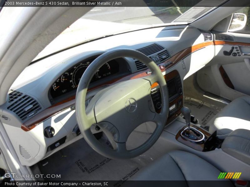 Brilliant Silver Metallic / Ash 2003 Mercedes-Benz S 430 Sedan
