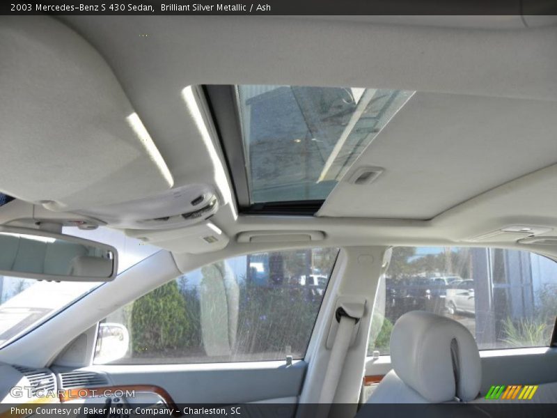Brilliant Silver Metallic / Ash 2003 Mercedes-Benz S 430 Sedan