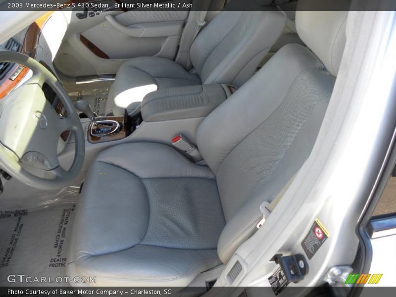  2003 S 430 Sedan Ash Interior