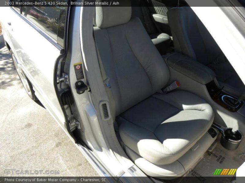 Brilliant Silver Metallic / Ash 2003 Mercedes-Benz S 430 Sedan