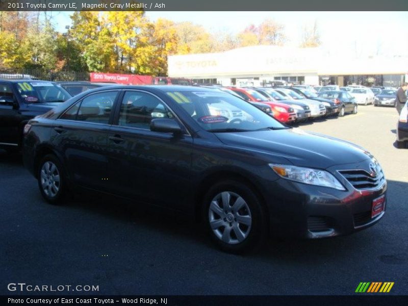 Magnetic Gray Metallic / Ash 2011 Toyota Camry LE