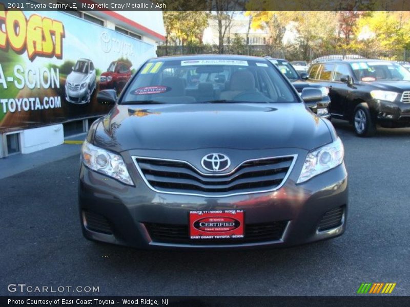 Magnetic Gray Metallic / Ash 2011 Toyota Camry LE