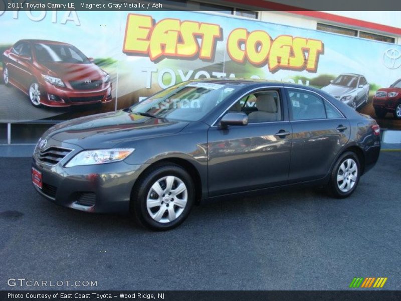 Magnetic Gray Metallic / Ash 2011 Toyota Camry LE