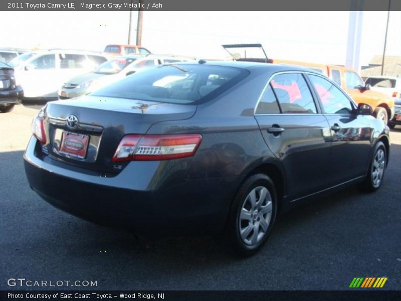 Magnetic Gray Metallic / Ash 2011 Toyota Camry LE