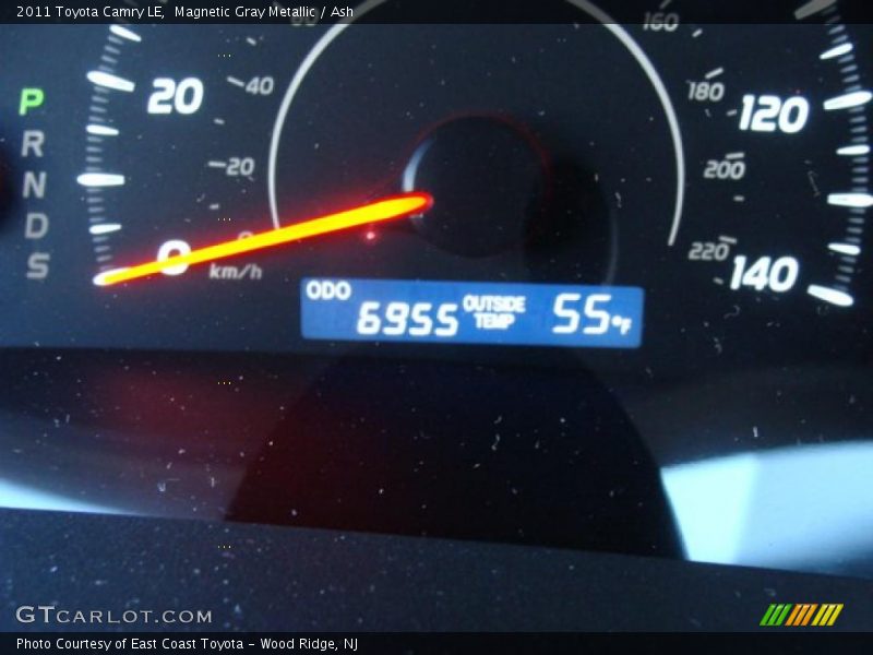 Magnetic Gray Metallic / Ash 2011 Toyota Camry LE