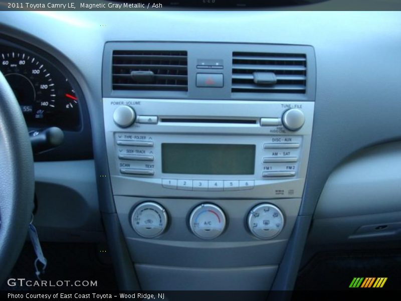 Magnetic Gray Metallic / Ash 2011 Toyota Camry LE