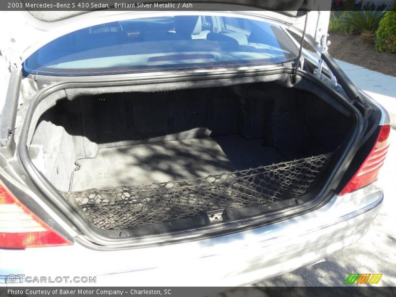 Brilliant Silver Metallic / Ash 2003 Mercedes-Benz S 430 Sedan