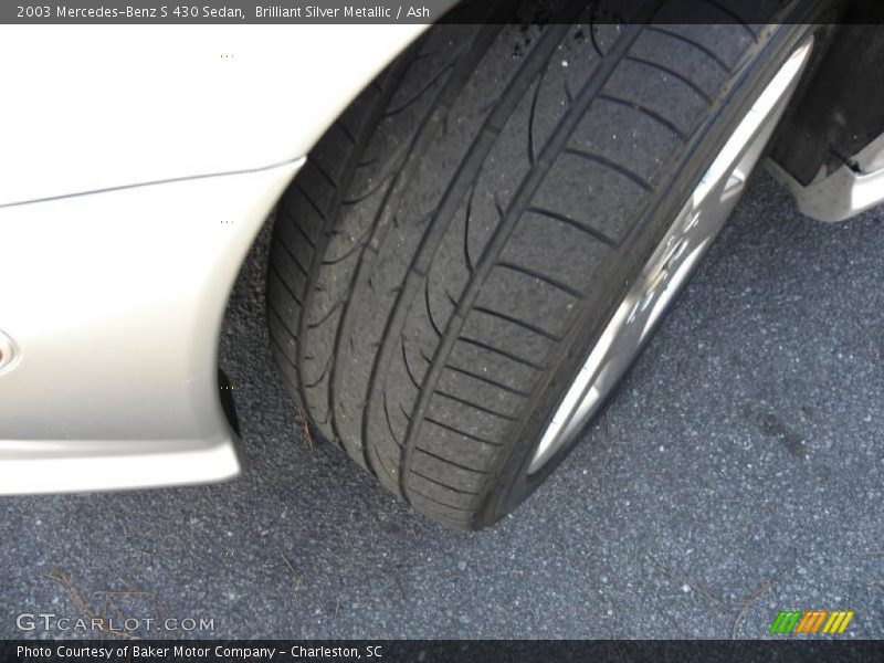Brilliant Silver Metallic / Ash 2003 Mercedes-Benz S 430 Sedan