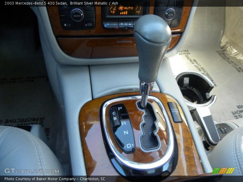  2003 S 430 Sedan 5 Speed Automatic Shifter