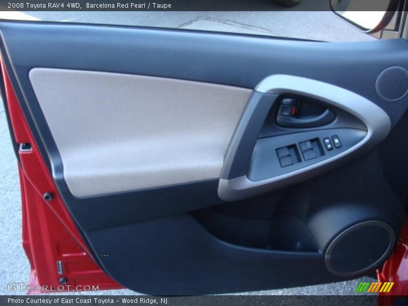Barcelona Red Pearl / Taupe 2008 Toyota RAV4 4WD