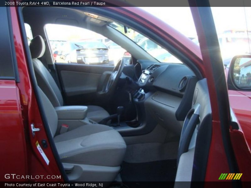 Barcelona Red Pearl / Taupe 2008 Toyota RAV4 4WD
