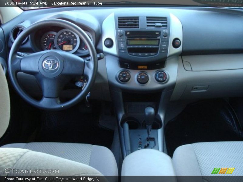 Barcelona Red Pearl / Taupe 2008 Toyota RAV4 4WD