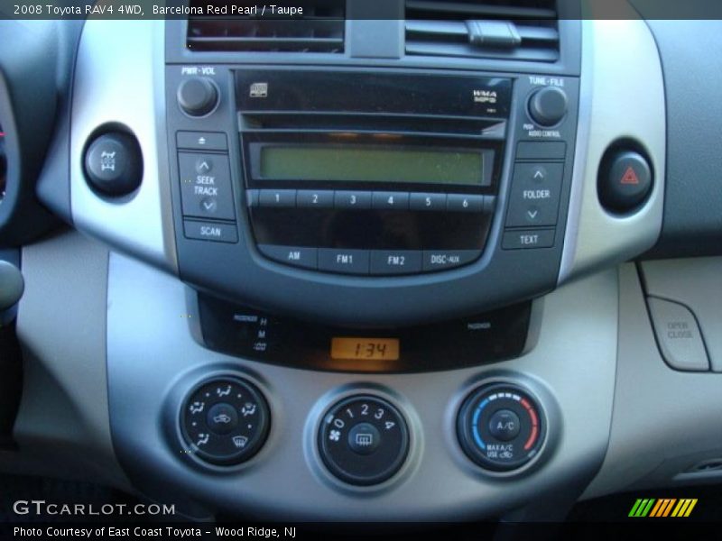 Barcelona Red Pearl / Taupe 2008 Toyota RAV4 4WD