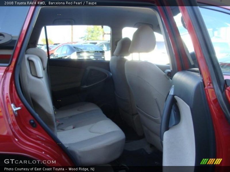 Barcelona Red Pearl / Taupe 2008 Toyota RAV4 4WD