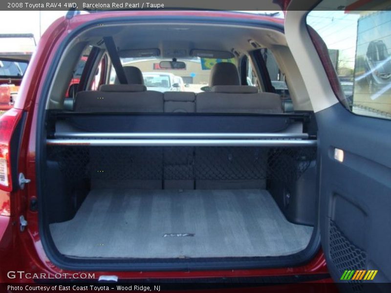 Barcelona Red Pearl / Taupe 2008 Toyota RAV4 4WD