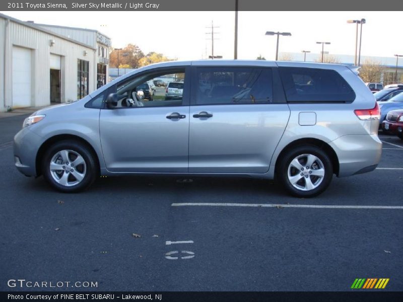  2011 Sienna  Silver Sky Metallic